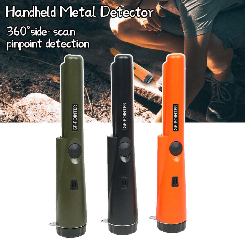 Metal Detector portatile Pointer Sonda Antigraffio Impermeabile Scansione a 360 gradi