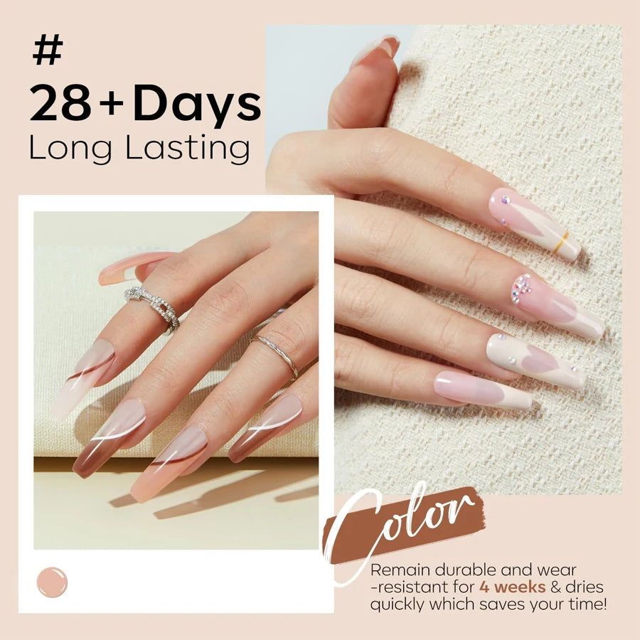 QAZIXU Gel per unghie per Nail Art SET 6 Pz