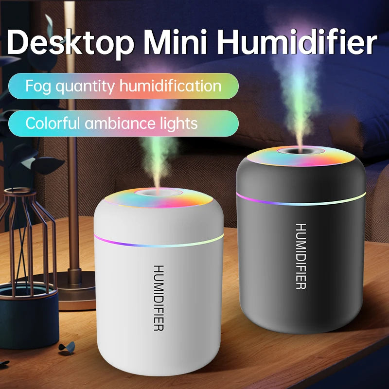 Mini umidificatore d’aria USB Diffusore per auto e Casa