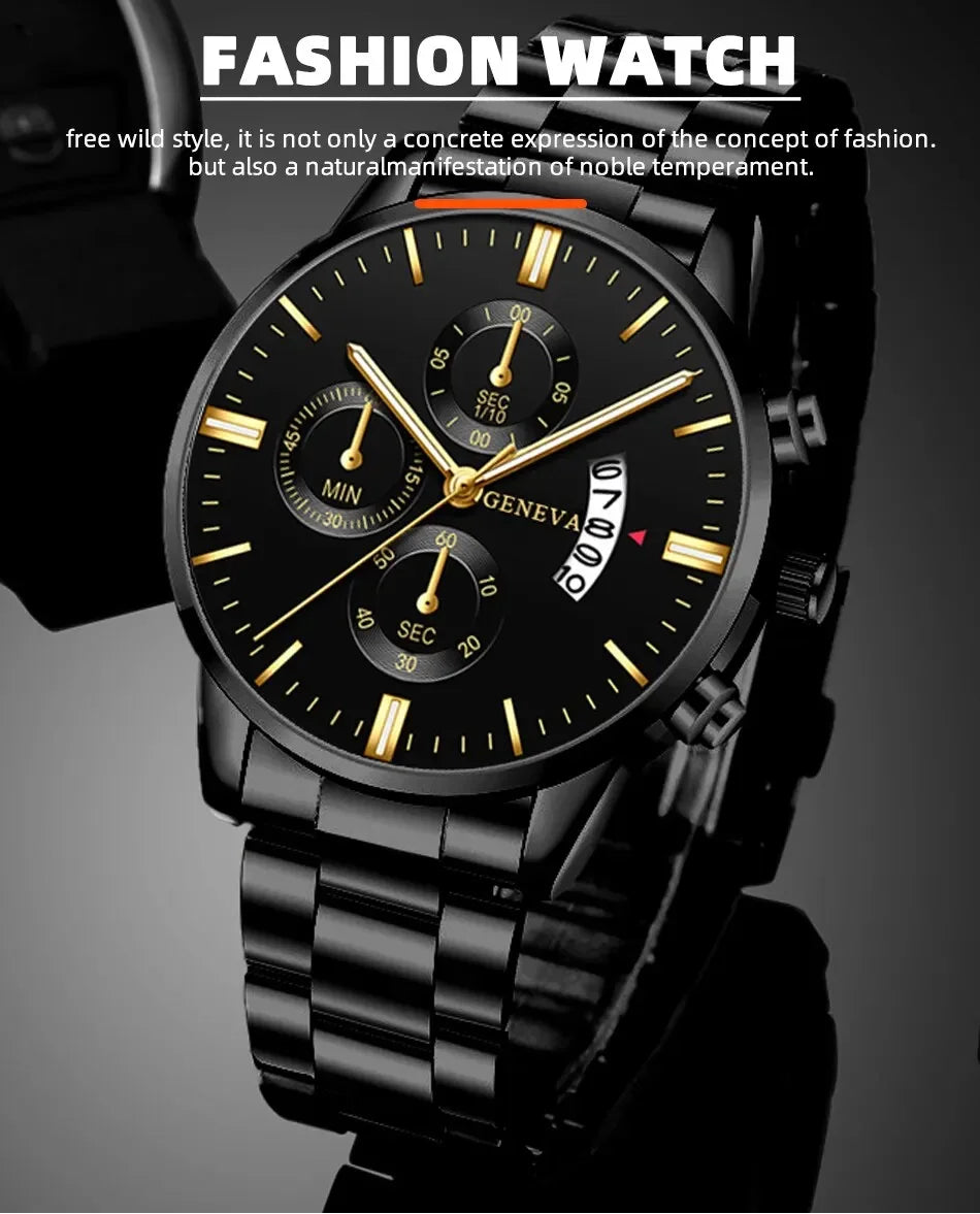 Orologio in acciaio inossidabile al quarzo