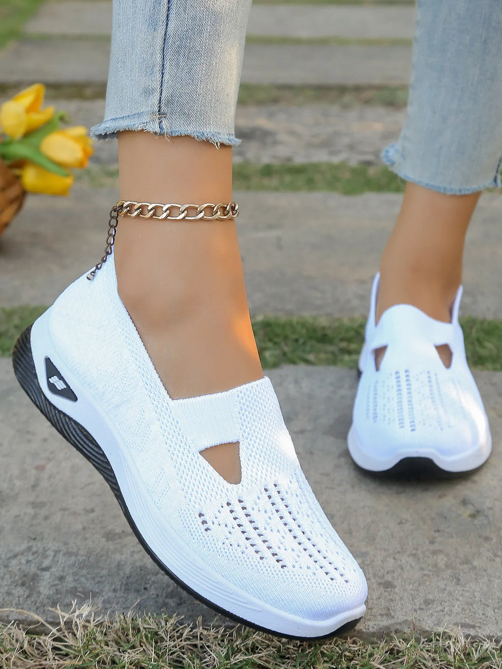 Scarpe sportive primaverili nuove da donna, alla moda, traspiranti, leggere, antiscivolo, resistenti all’usura,