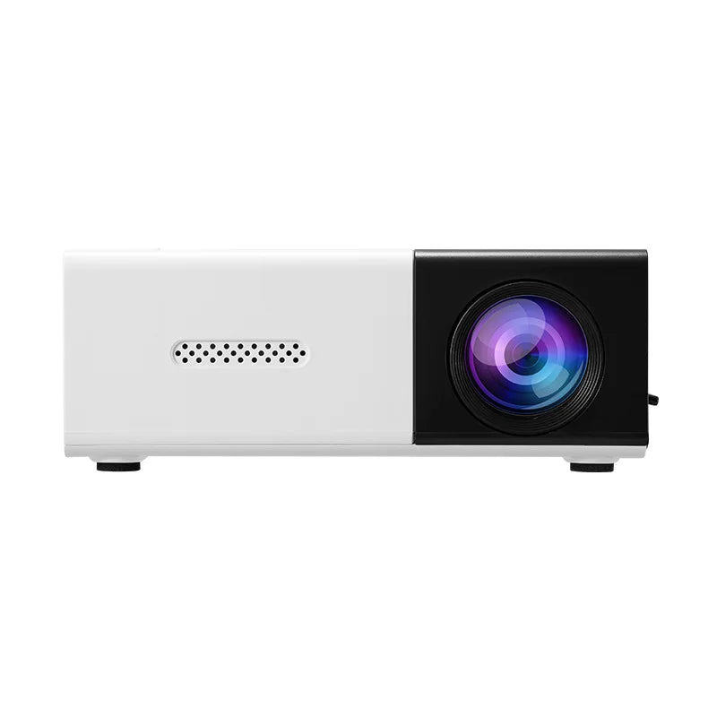 2026 Mini proiettore casa videoproiettore portatile, supporta la proiezione del telefono cellulare, adatto per TV Stick/USB/laptop