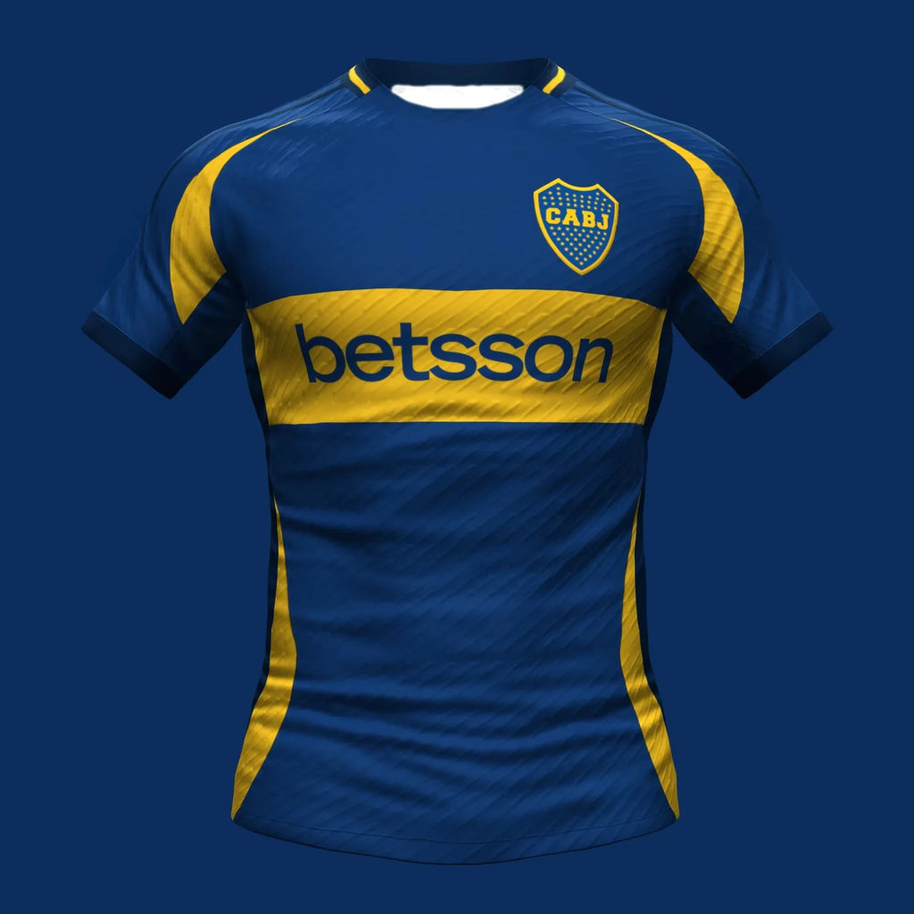 T-shirt Boca Juniors Uniforme da calcio Traspirante asciugatura rapida Premium Quality