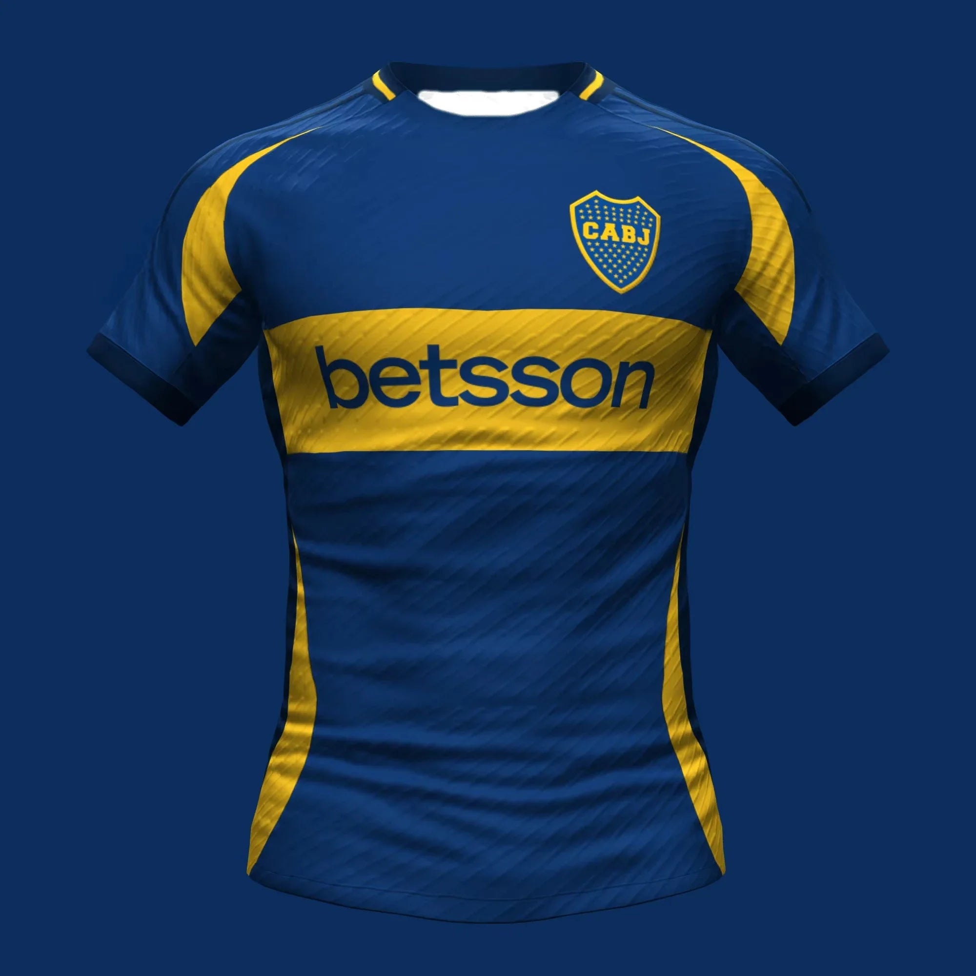 T-shirt Boca Juniors Uniforme da calcio Traspirante asciugatura rapida Premium Quality