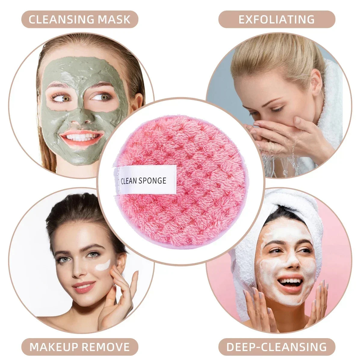 33/ 40 pezzi Set di pennelli morbidi per trucco professionali con accessori