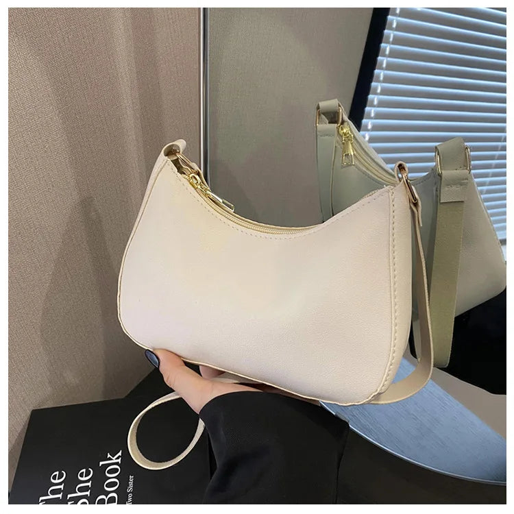 Borsa a tinta unita alla moda,  elegante e di alta qualità