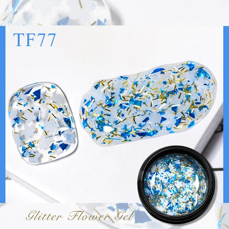 MEET ACROSS 5ml Gel Smalto per unghie Nail Art Top Gel tutti i colori