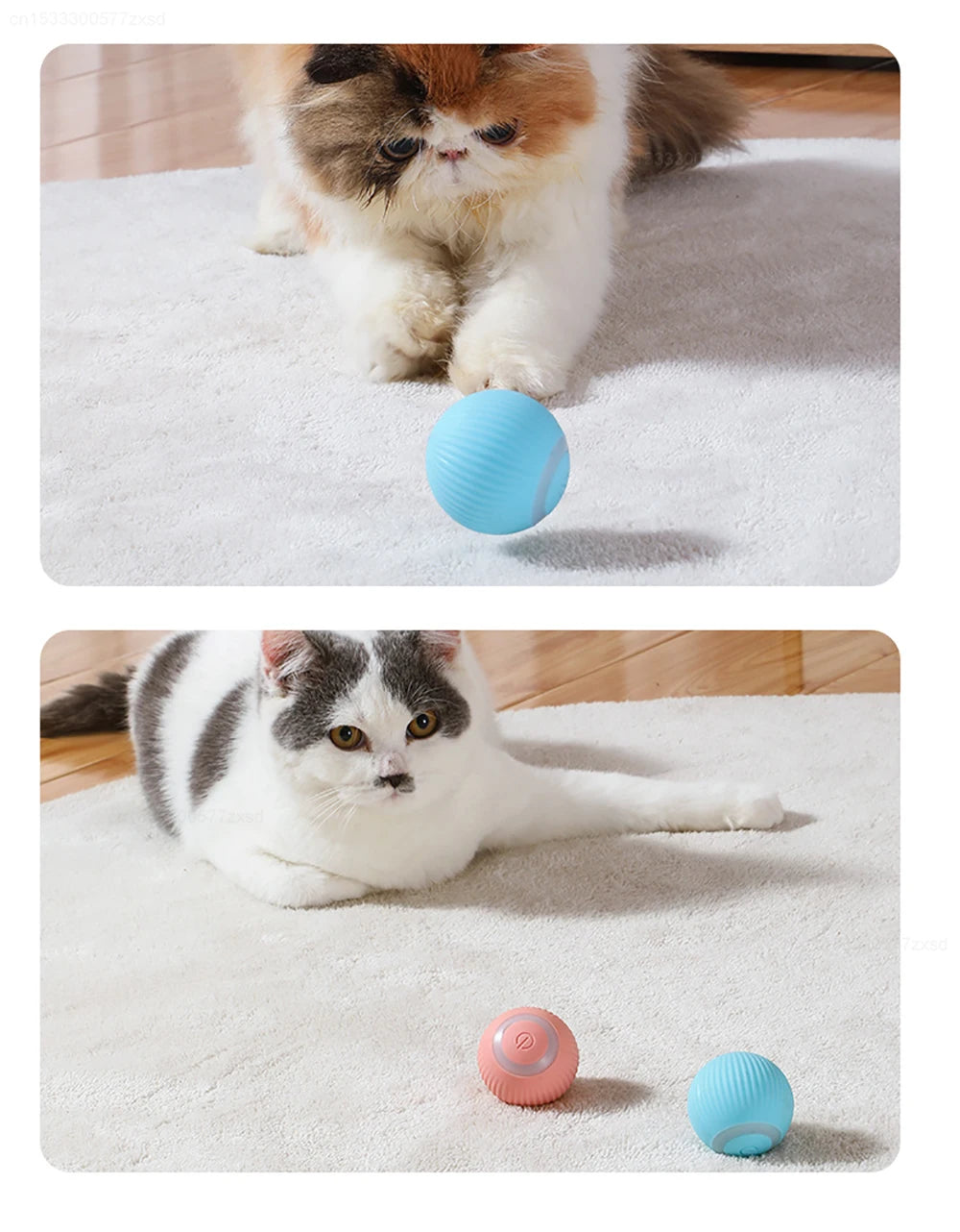 Palla interattiva per gatti Giocattoli intelligenti per gatti