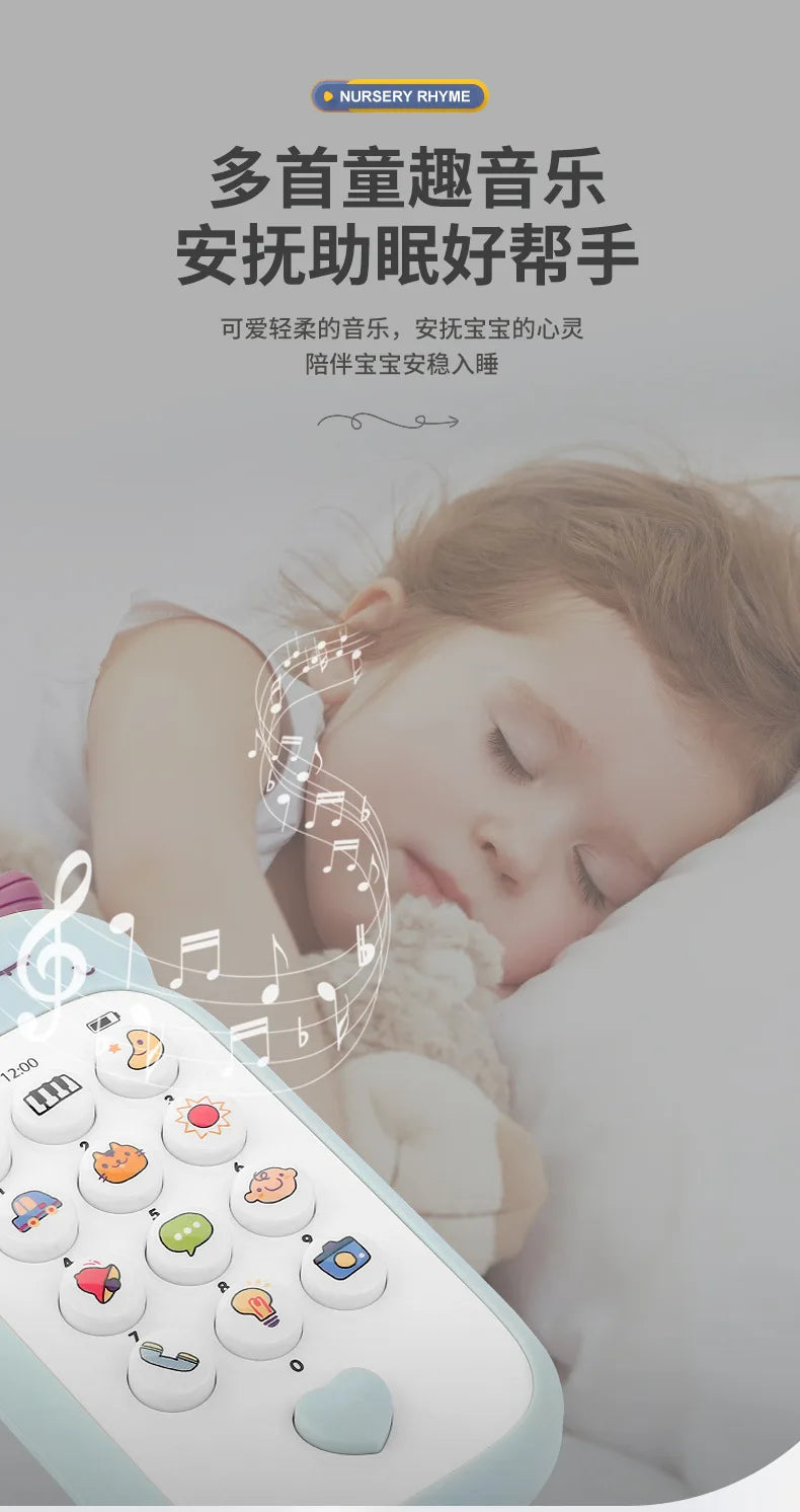 Telefono per bambini con suoni interattivi