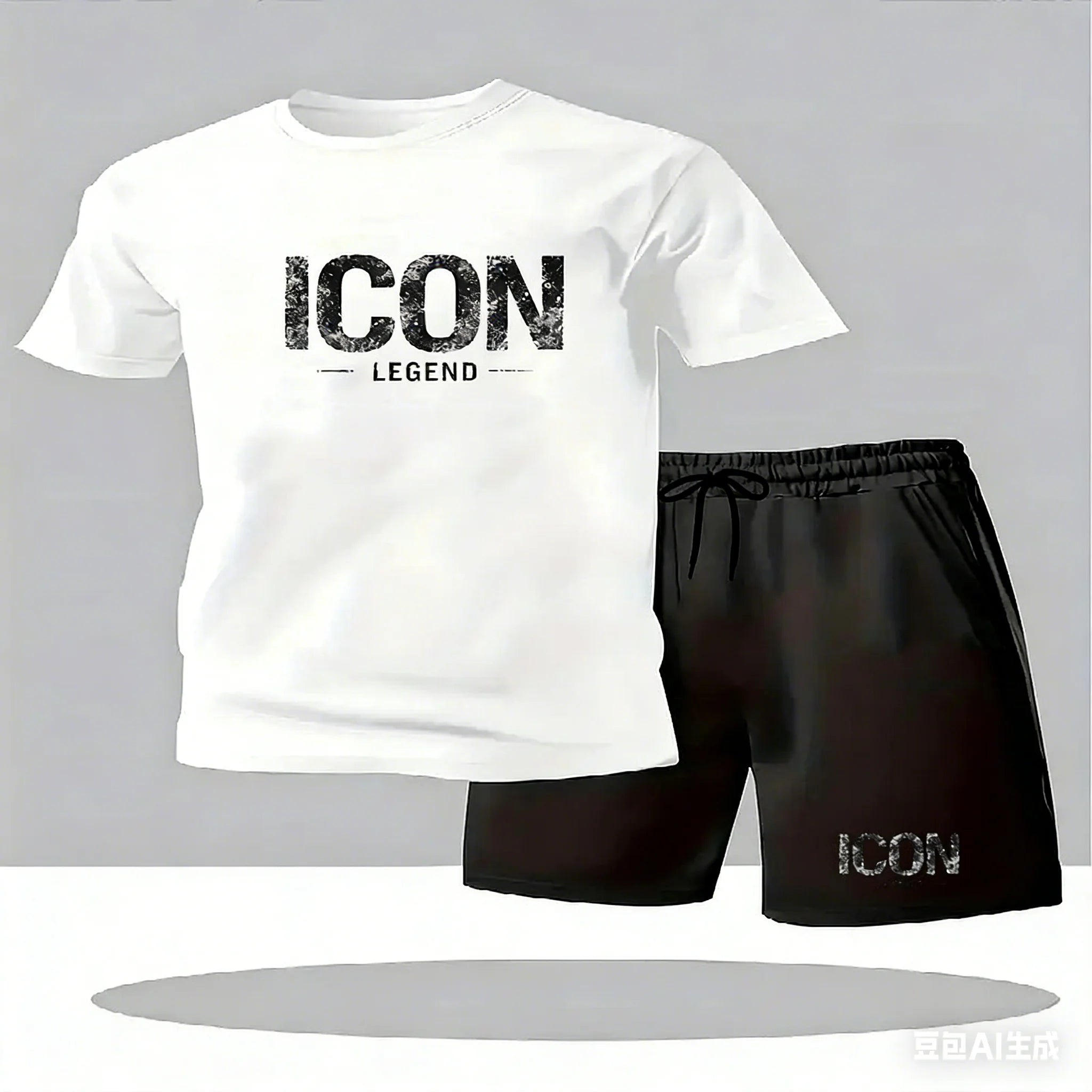 Set Estate T-shirt e pantaloncini Stampa ICON