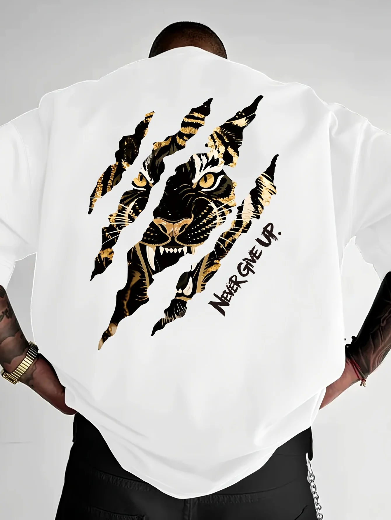 T-shirt da uomo estiva in 100% cotone