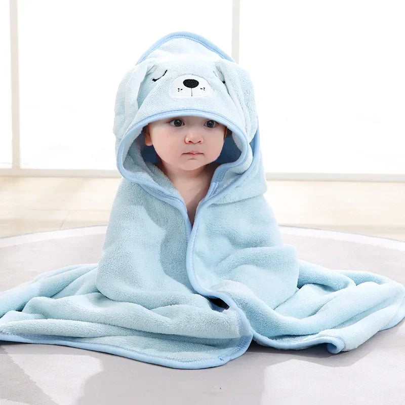 Cartoon Animal Baby Asciugamani da bagno con cappuccio per bambini