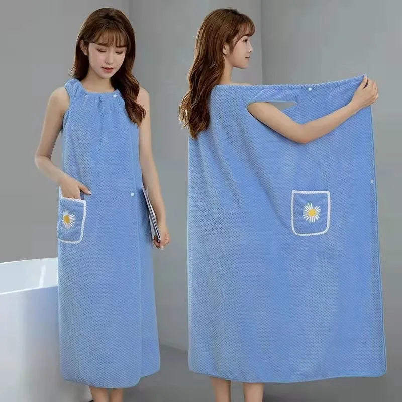 Asciugamano da bagno Indossabile Lavabile Accappatoio