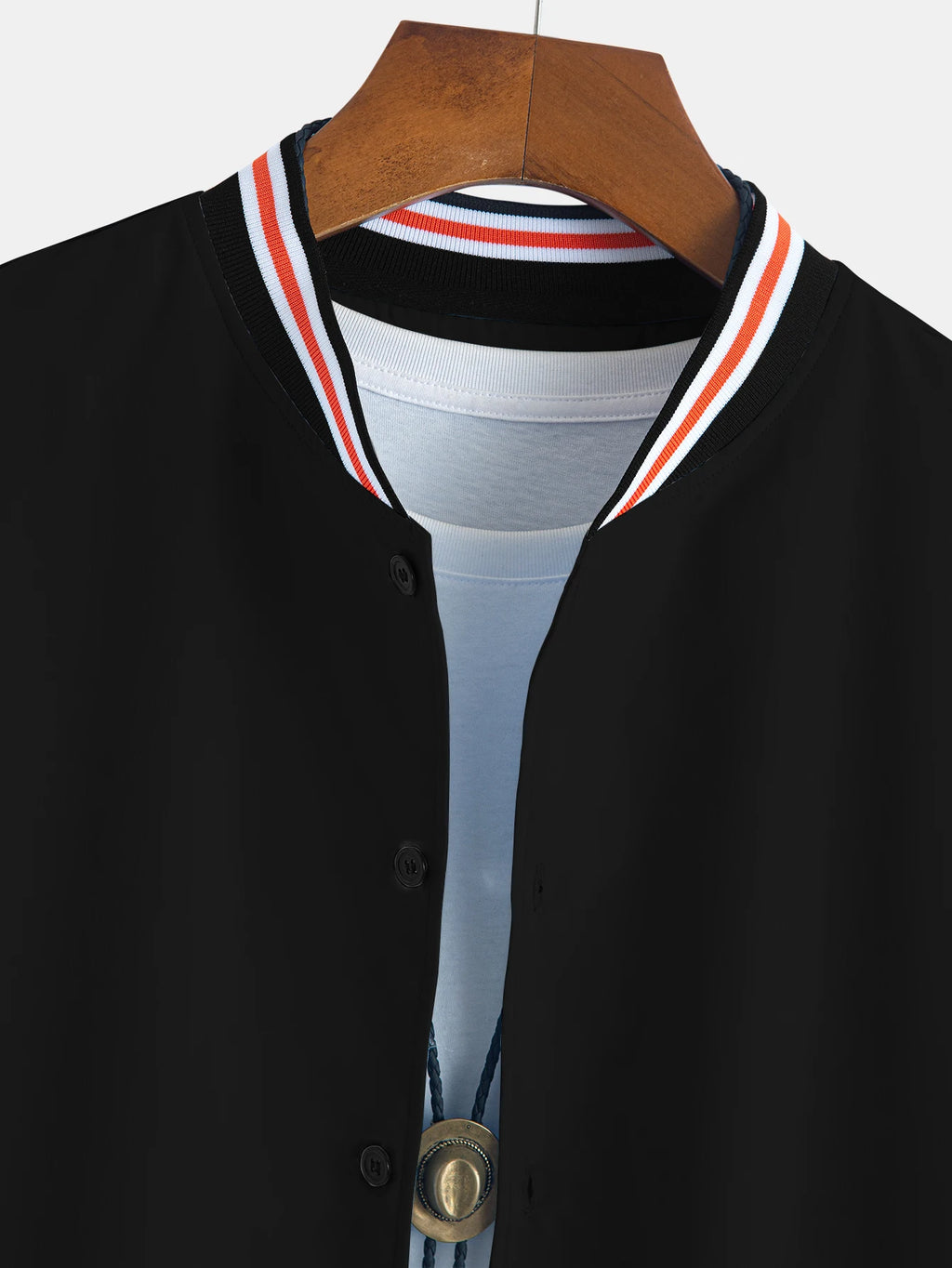 Set di camicie a maniche corte a costine con stampa High Street in stile americano da uomo: set estivo casual e atletico in due pezzi