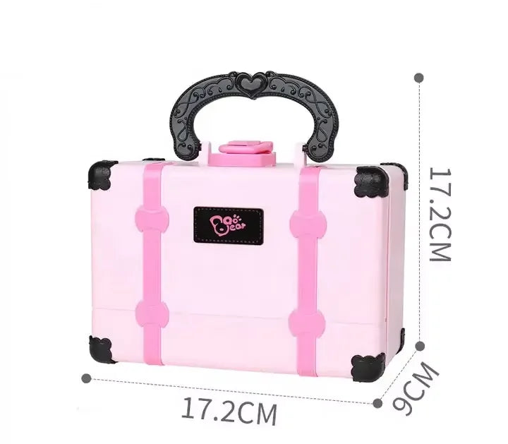 Trucco per bambini Cosmetici Finta Scatola da gioco Principessa Trucco Ragazza Set da gioco Rossetto Ombretto Sicurezza Kit non tossico