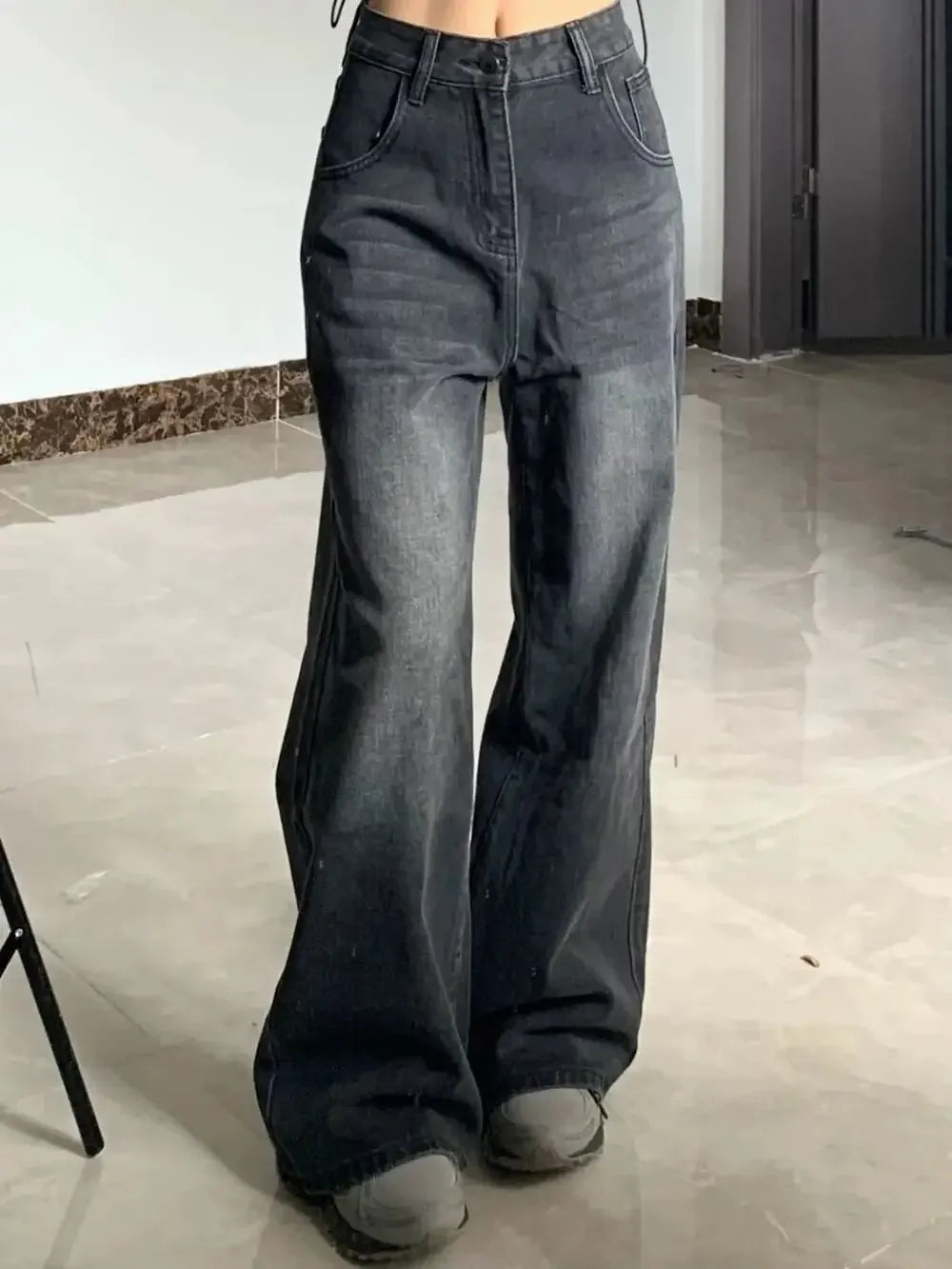 Jeans a vita alta per donna