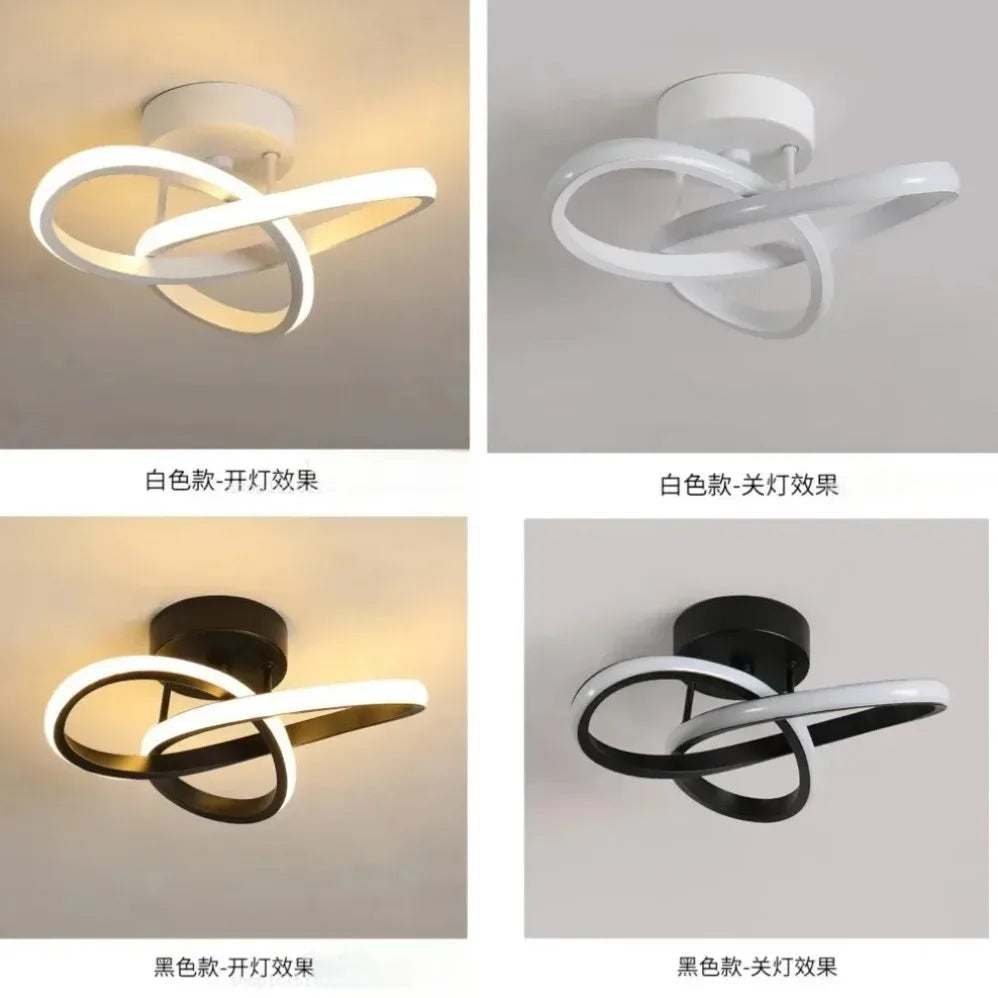 Luci da soffitto a strisce a LED stile moderno Forme multiple