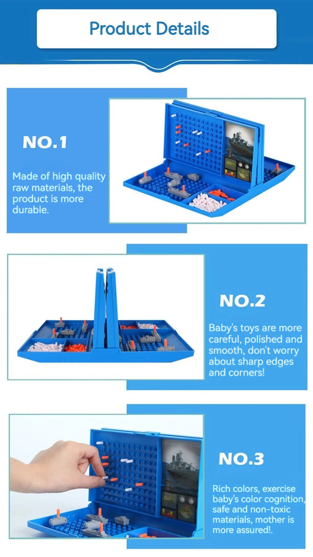 Battleship Board Game Sea Battle Gioco per bambini