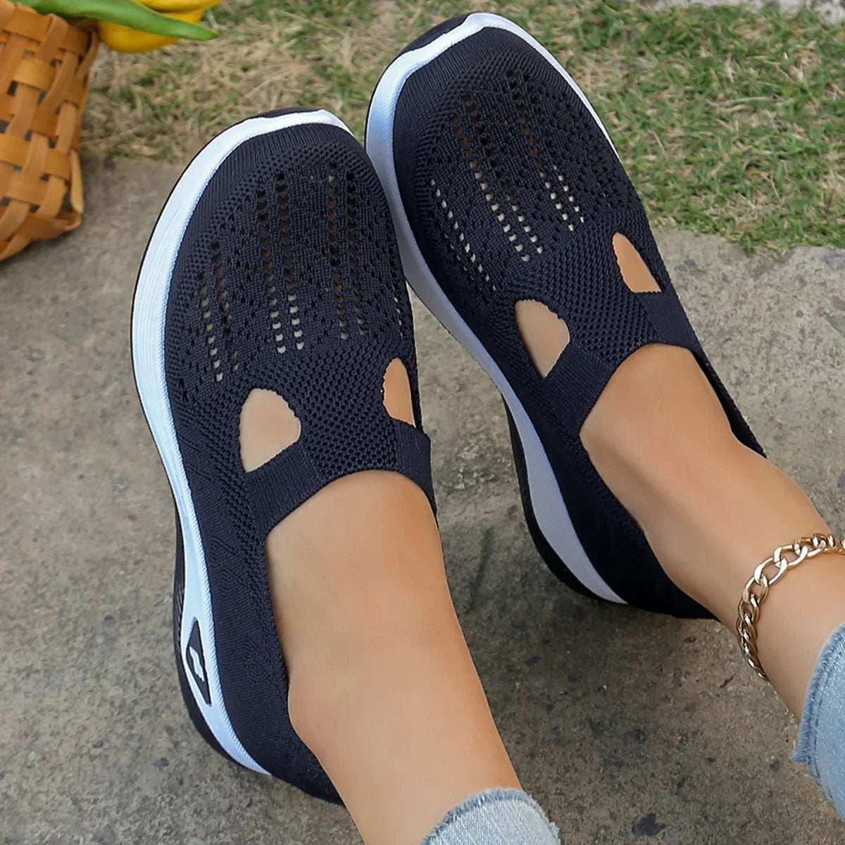 Scarpe sportive primaverili nuove da donna, alla moda, traspiranti, leggere, antiscivolo, resistenti all’usura,