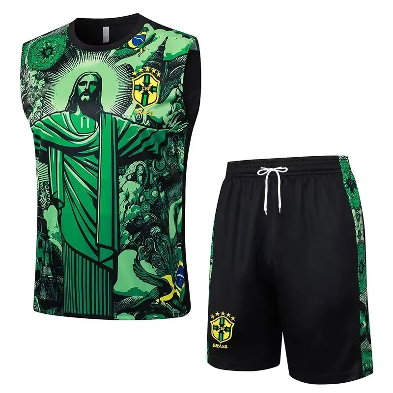 Set Cordinato Brasile Limited Edition 2026 -T-shirt+Pantaloncino Premium Quality