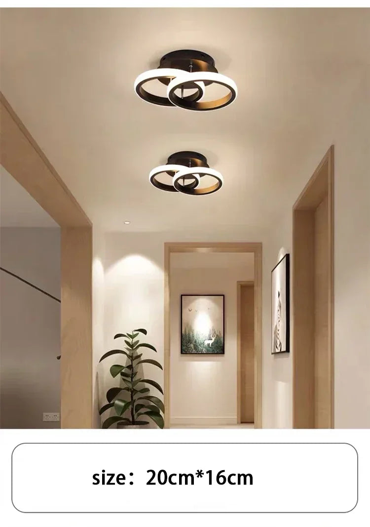 Luci da soffitto a strisce a LED stile moderno Forme multiple