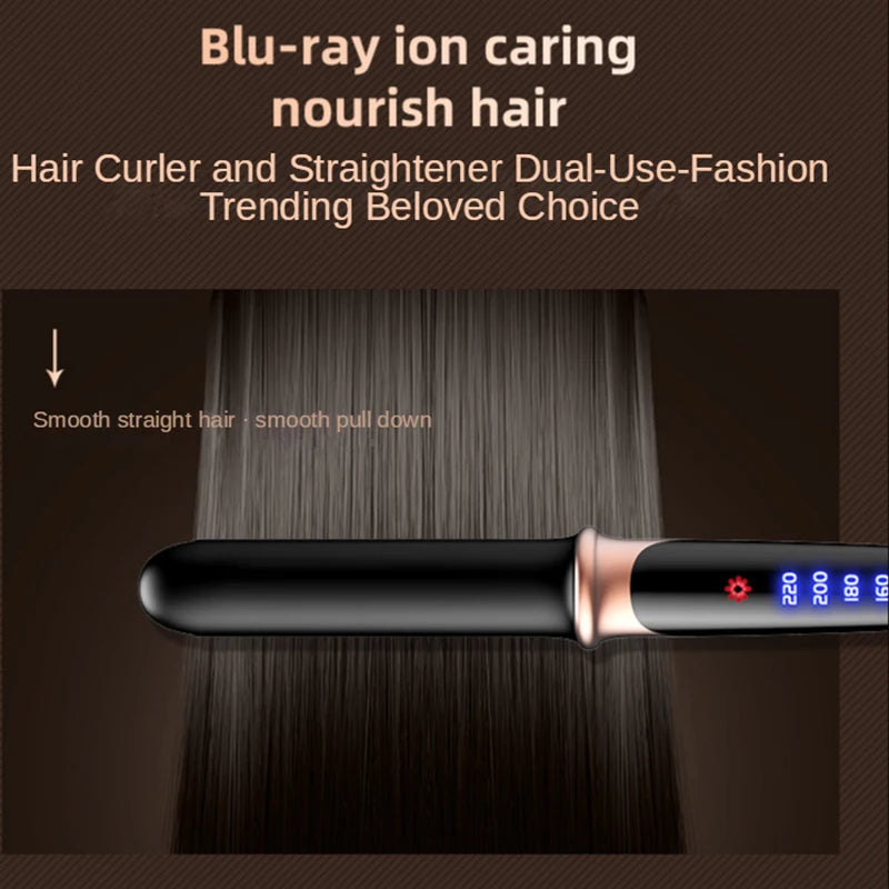 Piastra per capelli 2 in 1 professionale