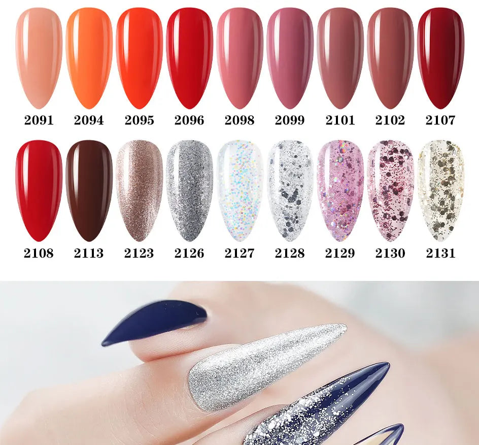 CLOU BEAUTÈ  15/10ml Semipermanente Gel Smalto Unghie 400 colori disponibili