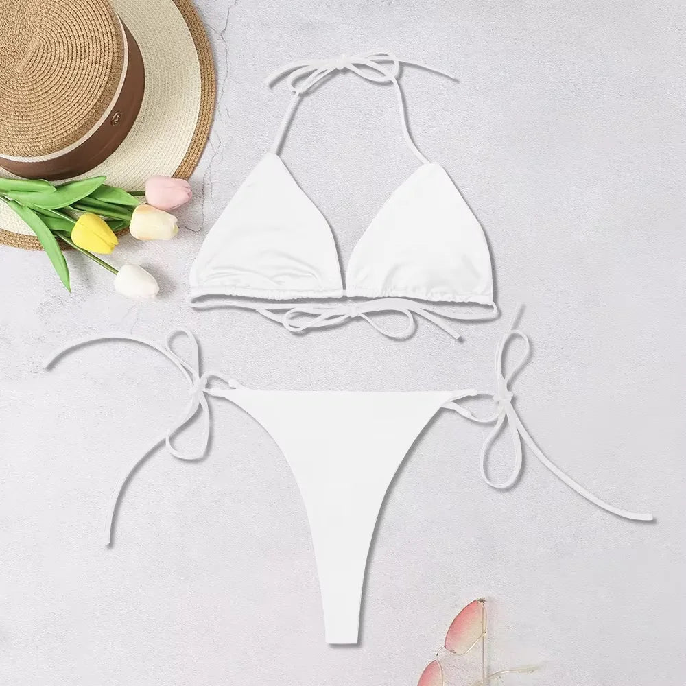 Bikini 2 pz bianco o nero