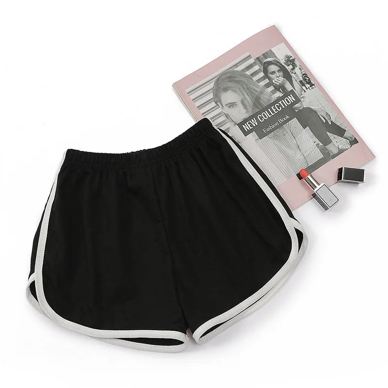 Pantaloncini da donna Abbigliamento esterno estivo a vita media casual