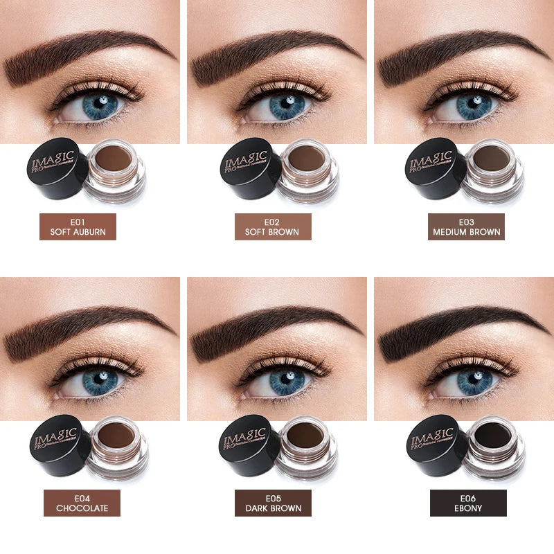 IMAGIC Professional Eyebrow Gel 6 Colori
