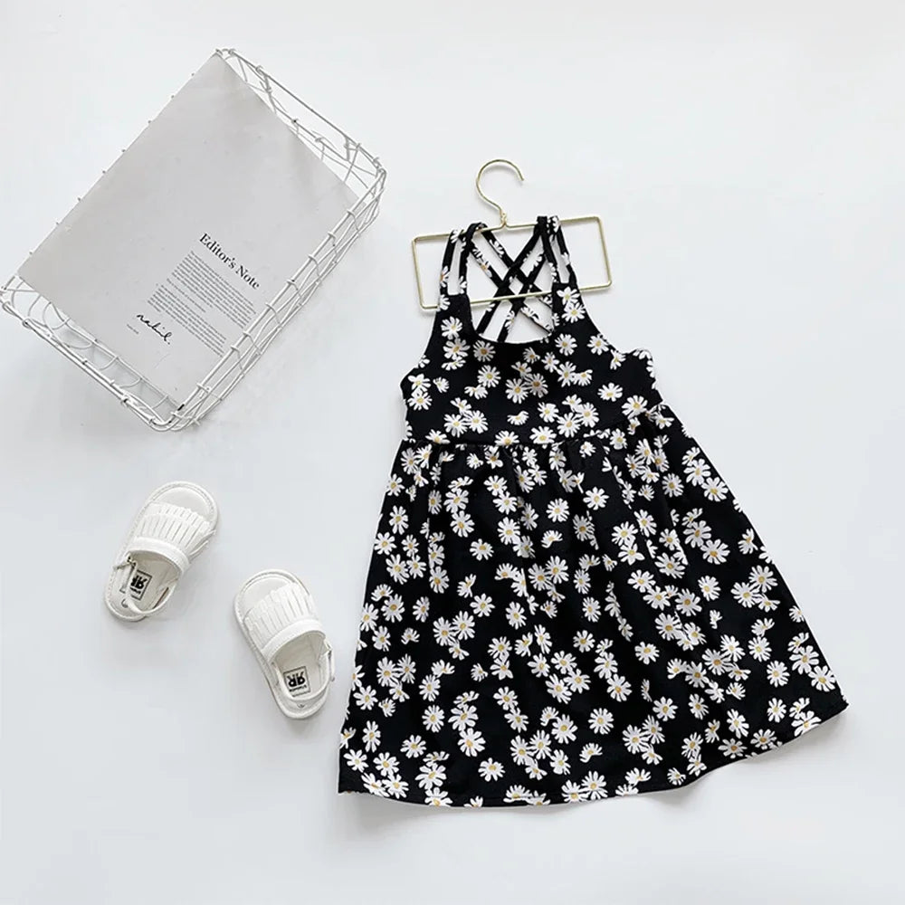 Abito casual Little Daisy senza maniche Abito 2 a 6 anni