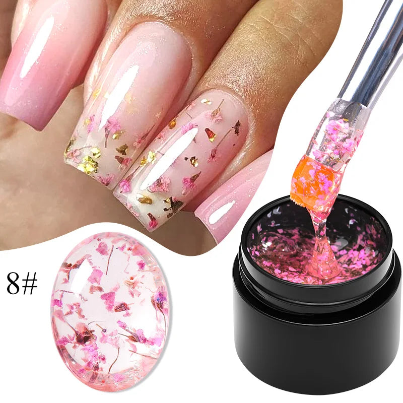 MEET ACROSS 5ml Gel Smalto per unghie Nail Art Top Gel tutti i colori