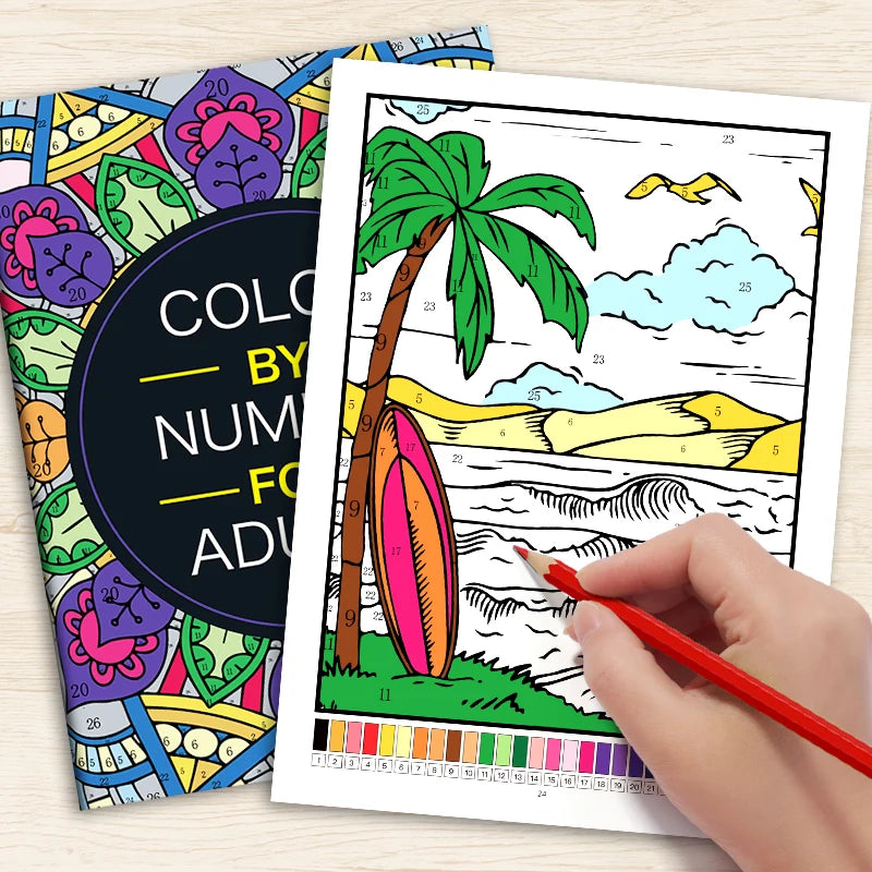 Libro da colorare 32 pagine Mandala Design