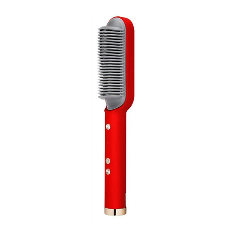Spazzola per capelli elettrica in ceramica a riscaldamento rapido professionale