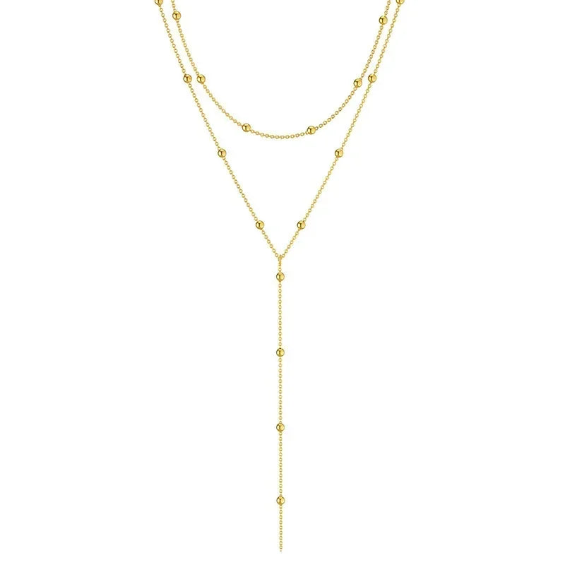 LATS Collana doppio strato donna