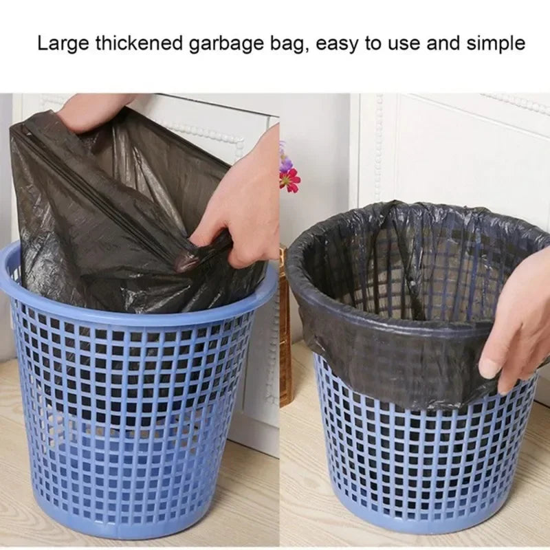 100/300/500PCS Sacchetto della spazzatura nero usa e getta