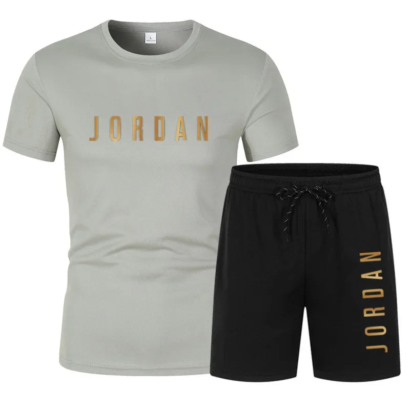 Set T-shirt +pantaloncini stampato