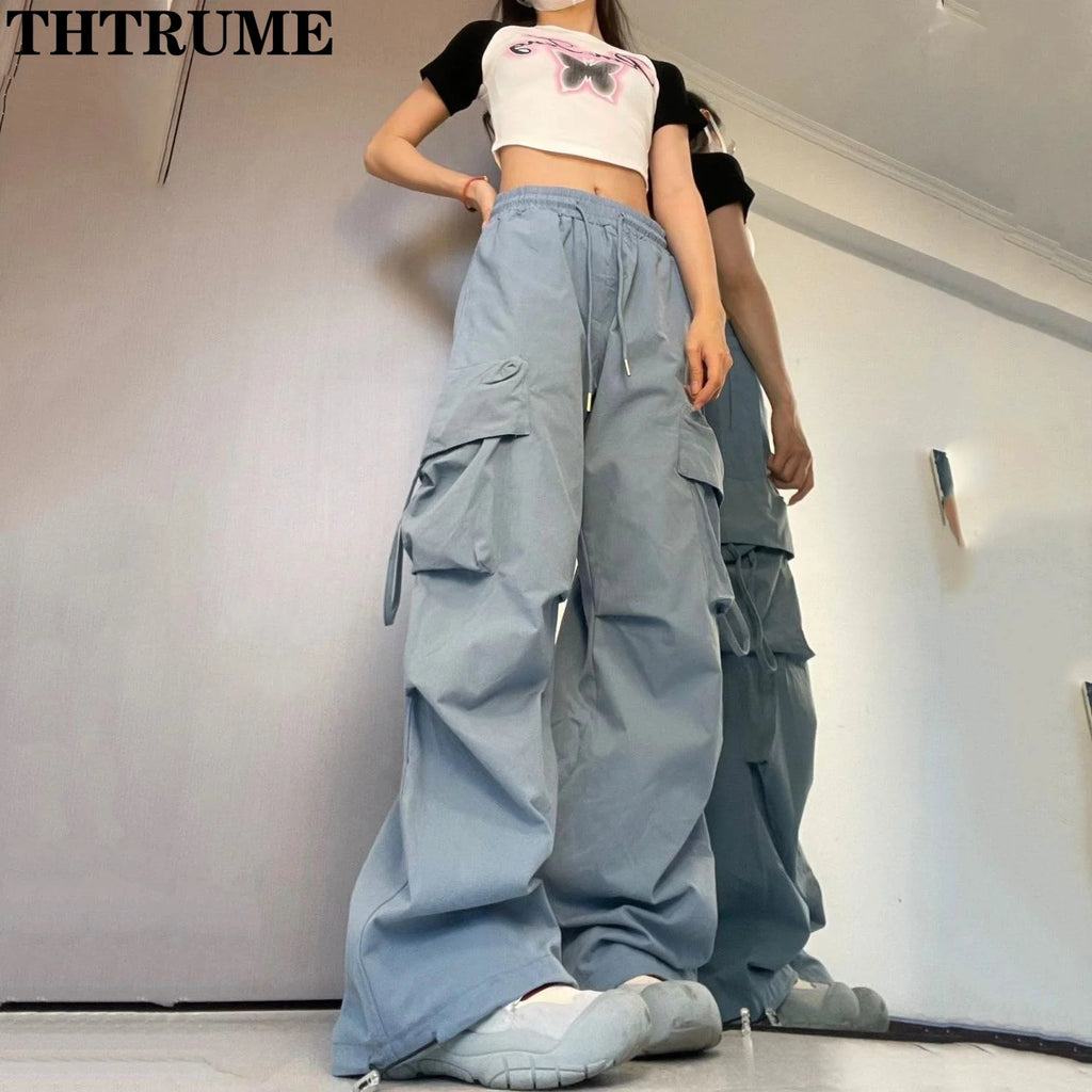 Pantaloni da donna larghi con tasconi