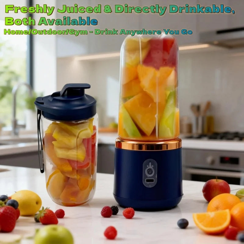 Frullatore portatile a doppia tazza Spremiagrumi USB