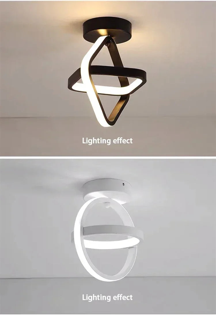 Luci da soffitto a strisce a LED stile moderno Forme multiple