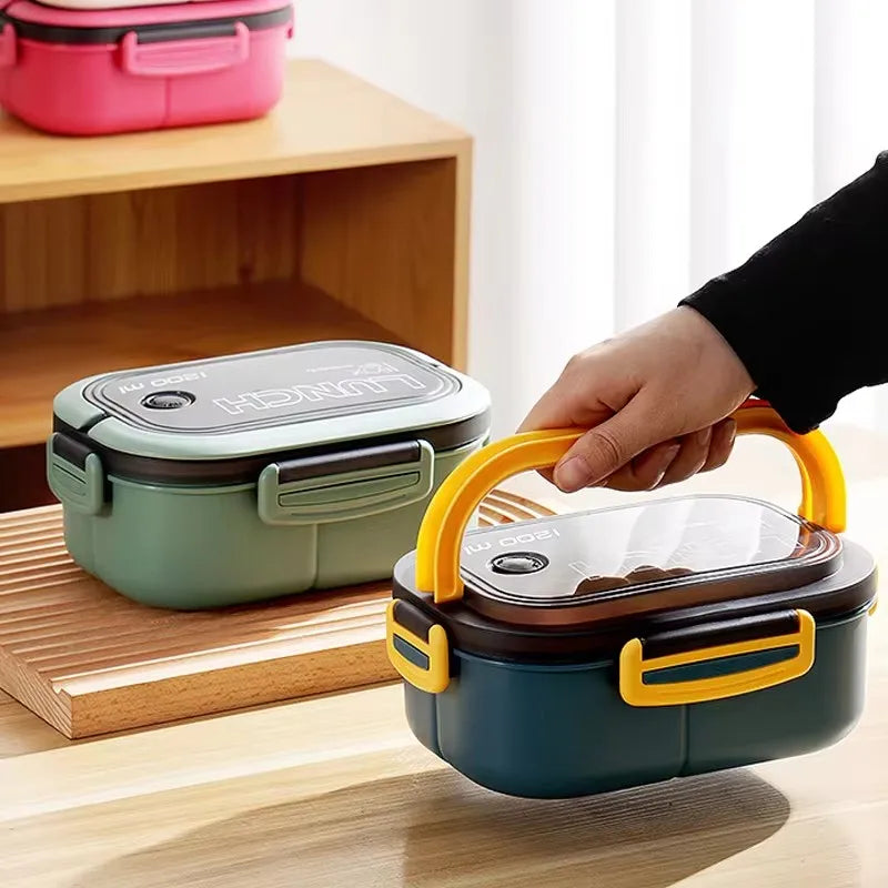Scatola portatile a doppio strato, scatola per il pranzo