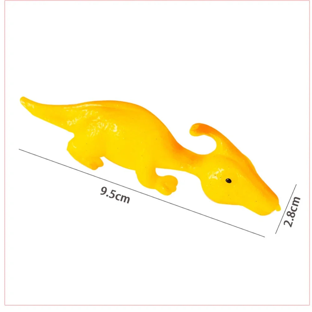 5-20Pcs Colorful Finger Catapult Dinosauro Giochi Bambini
