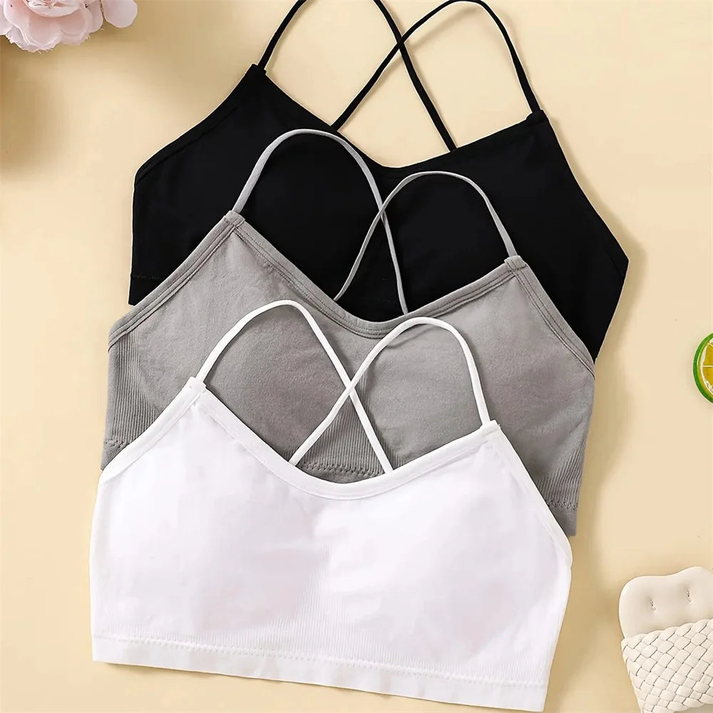 3PCS/Set Top Traspirante Bellezza Sexy