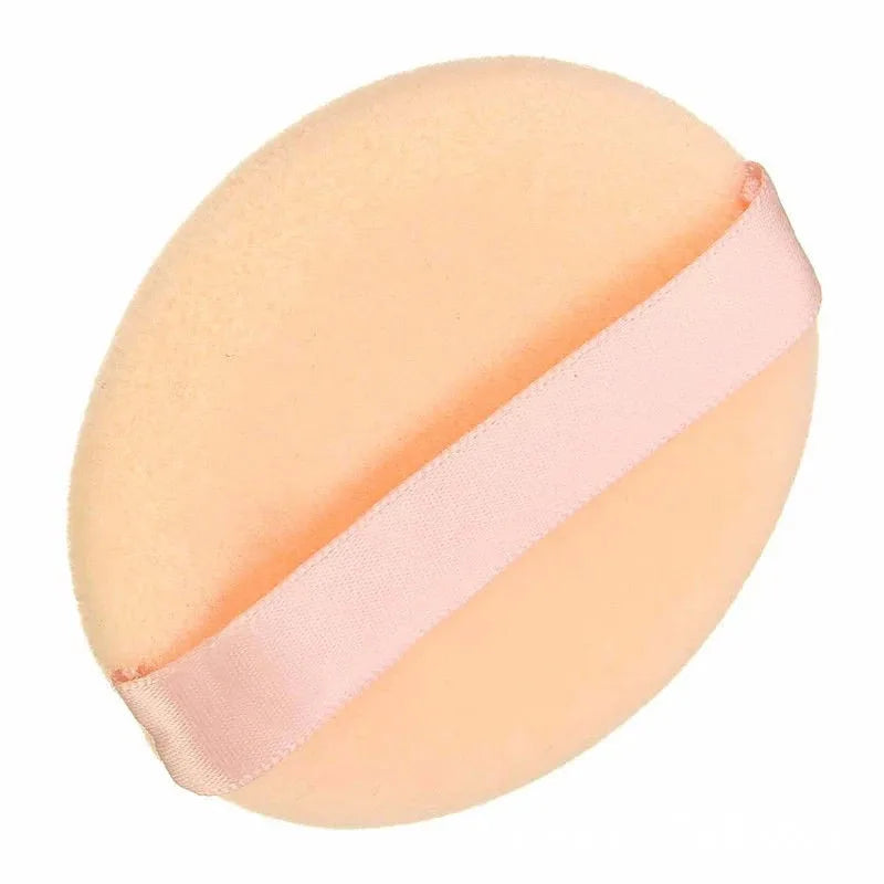 5-40 pezzi Round Facial Powder Spugnetta portatile morbida cosmetico puff per l’applicazione del trucco
