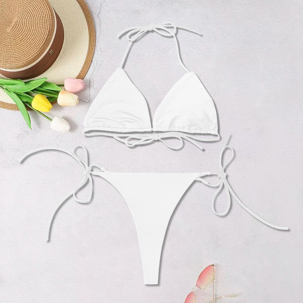 Bikini 2 pz bianco o nero