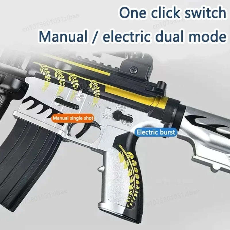 Burst M416 completamente automatico Toy Gun Gel