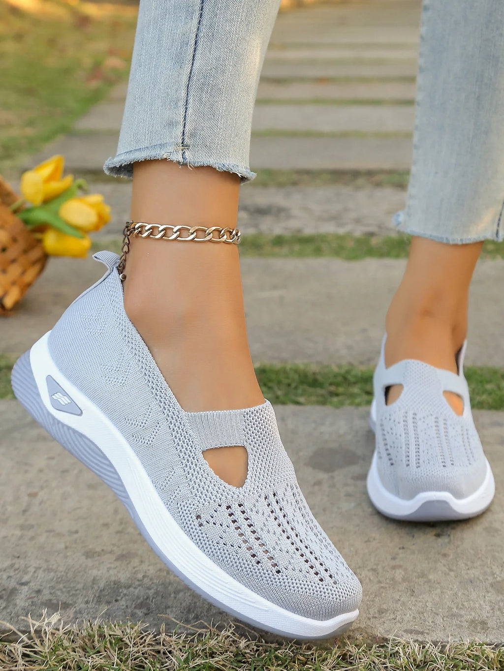 Scarpe sportive primaverili nuove da donna, alla moda, traspiranti, leggere, antiscivolo, resistenti all’usura,