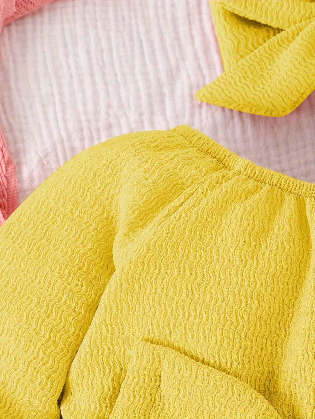 Set di due pezzi primavera bambini in cotone