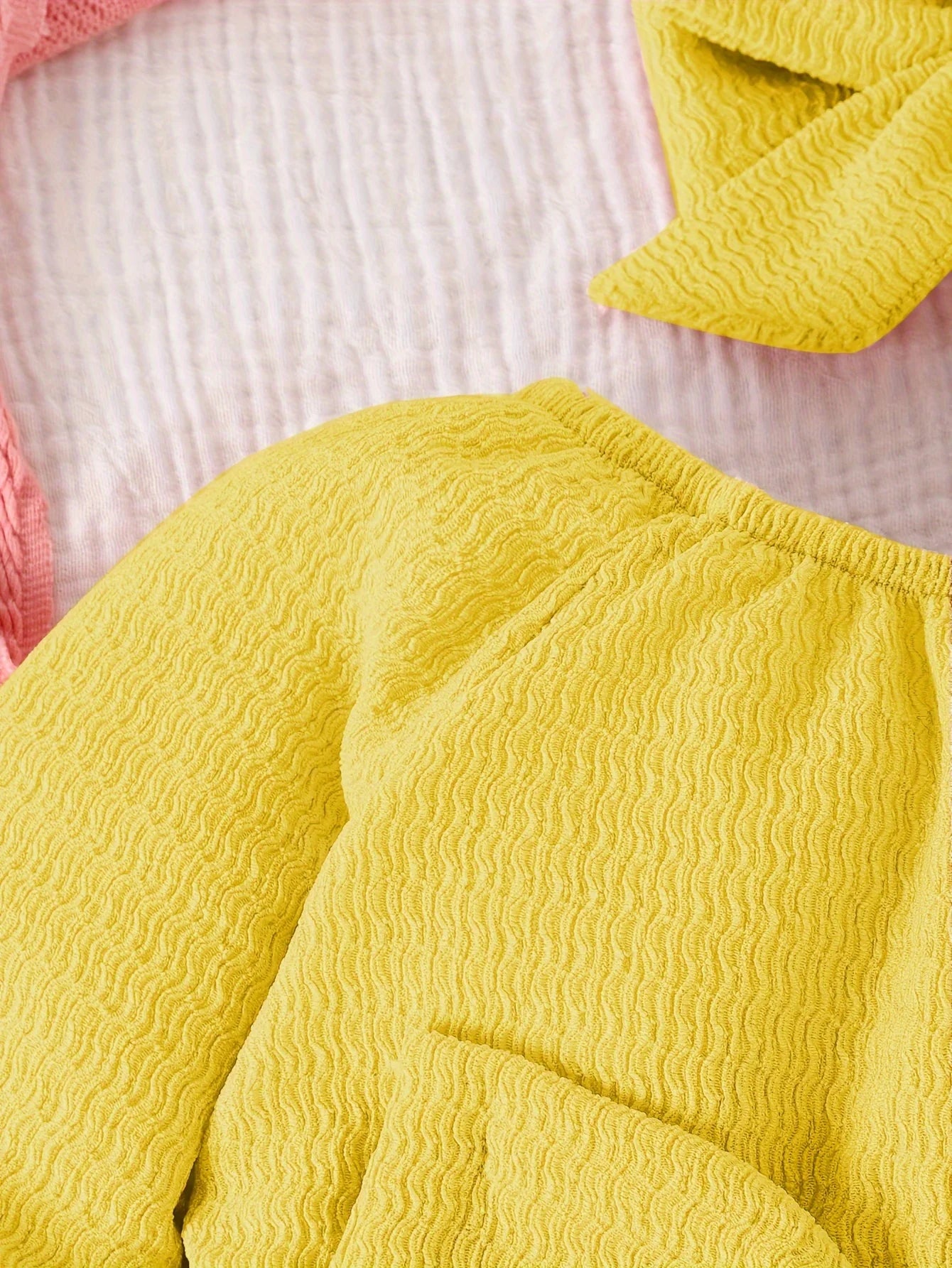 Set di due pezzi primavera bambini in cotone