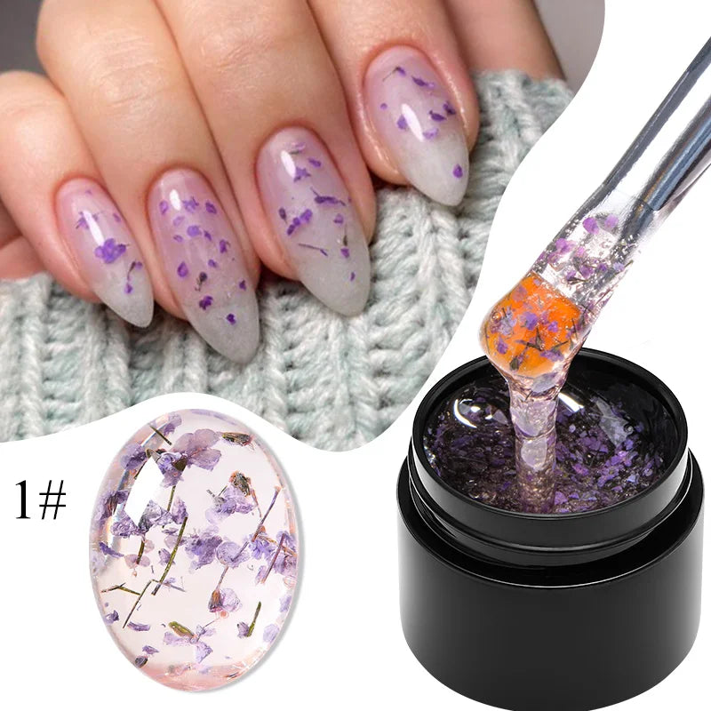 MEET ACROSS 5ml Gel Smalto per unghie Nail Art Top Gel tutti i colori